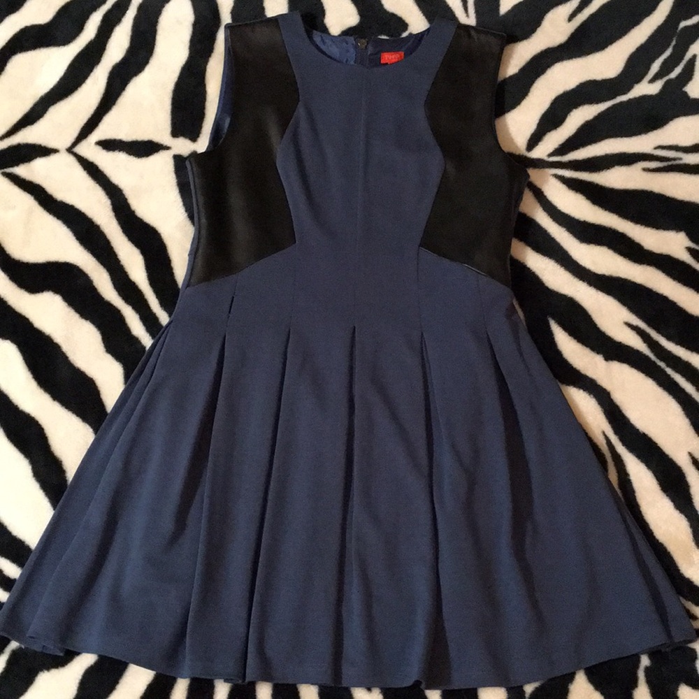 NWOT Tamar Collection Tulip Dress in Dusky Blue